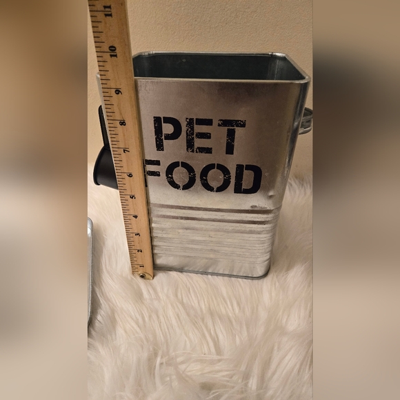 Barkley & Evans Pet Food Dog Cat Treat Tin Jar Metal Container Storage - Picture 6 of 9